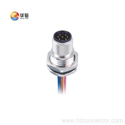 M12 8-core male head Waterproof connector